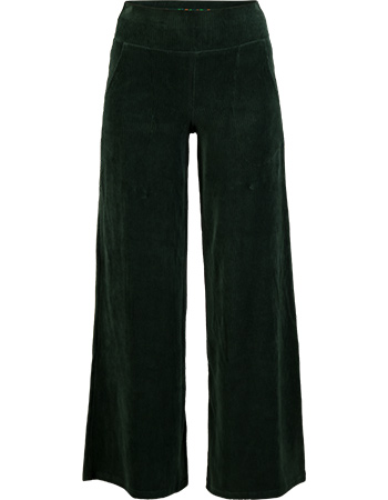 Pantalon Jolly Marleen Fine Rib Green
