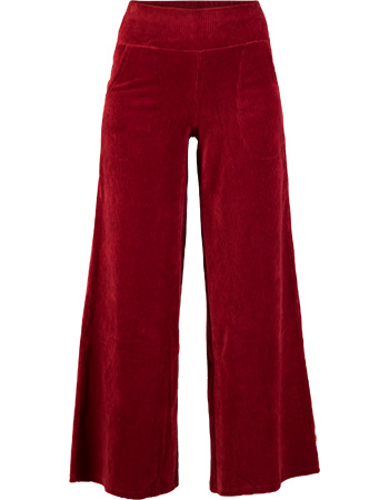 Pantalon Jolly Marleen Fine Rib Red