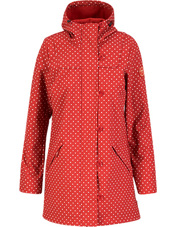 Jas Softhell Wild Weather Rood Dots