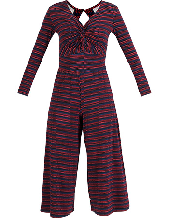 Jumpsuit Glamourama Queen Red Blue