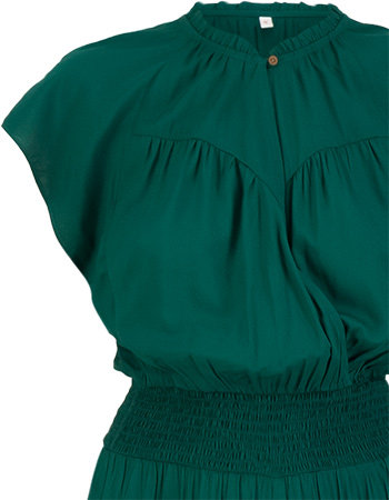 Jumpsuit Love Lightest Wings Holliday Green detail