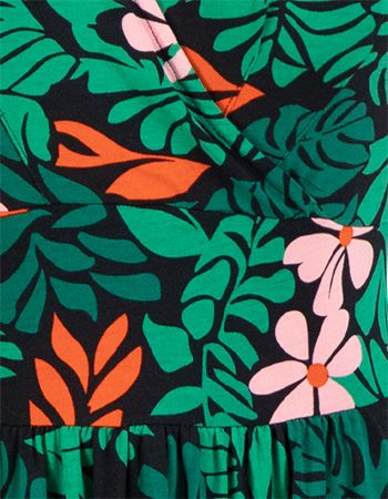 Jurk La Vie Belle Dreaming Under Palm detail