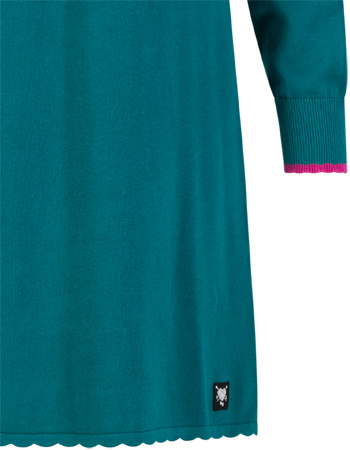 Jurk Deliciously Easy Nightlife Green detail