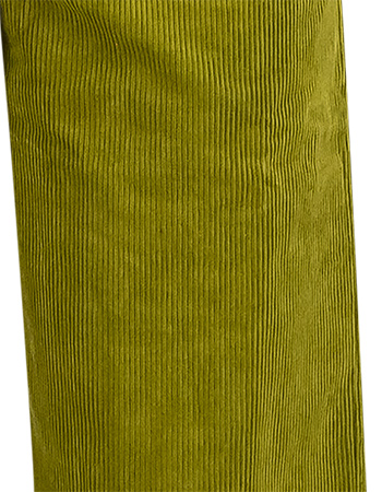 Pantalon Rib High Waist Marlotte Forrest Khaki detail