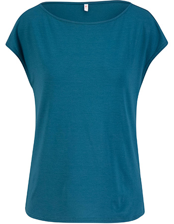 T‑shirt Breezy Flowgirl Romantic Night Petrol