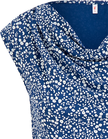 Shirt Wishful Summer Waterfall Dreaming Palm detail