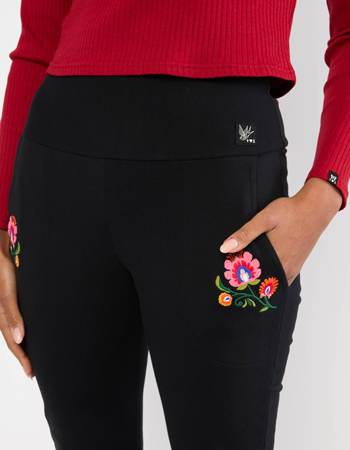 Pantalon Sweat Easy Flared Cosy Black