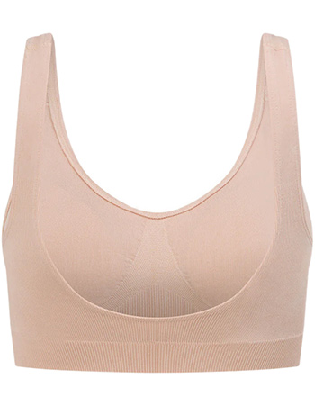 Bamboe BH Naadloos Padded Blush detail