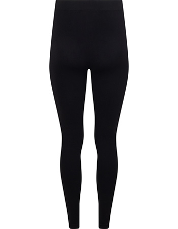 Bamboe Legging Naadloos Zwart detail