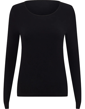 Longsleeve Eva Bamboe Black