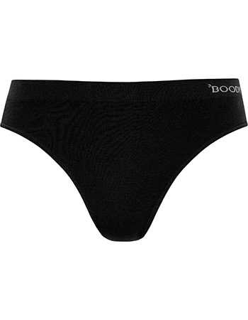 Bamboe Classic Bikinislip Naadloos Zwart