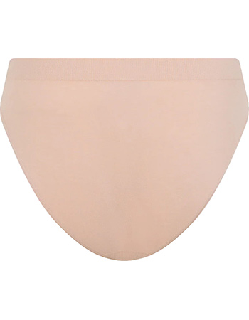 Bamboe Classic Bikinislip Naadloos Blush detail