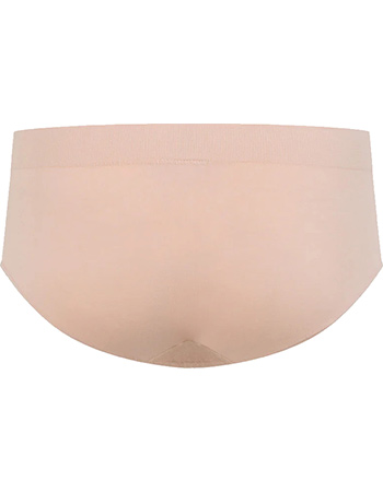 Bamboe Midi Heup Slip Naadloos Blush detail