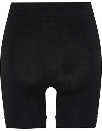 Bamboe Ondershort Naadloos Zwart detail