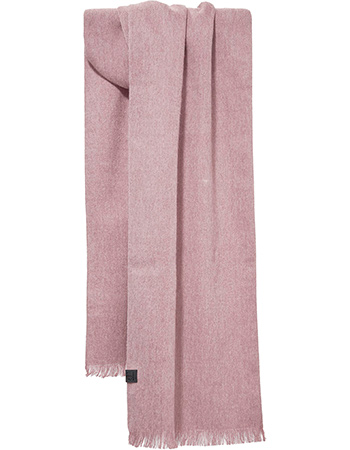 Shawl Alpaca XS Brushed  Solid Lilac Rose
