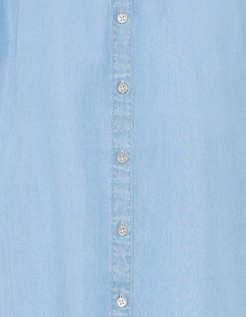 Blouse Bykosmo Ligth Blue Denim detail