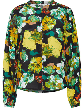 Blouse Byimala Smock Zwart
