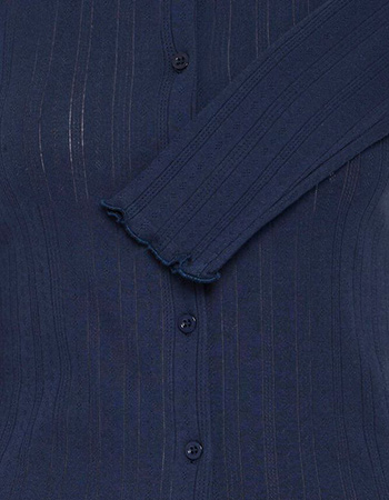 Cardigan Byunica  Navy Blazer detail