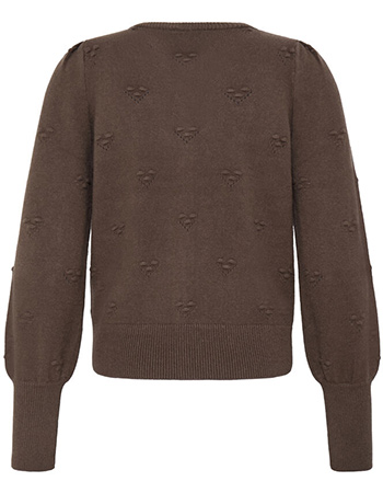Cardigan Bymanina Structure Java Melange detail