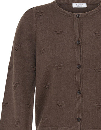 Cardigan Bymanina Structure Java Melange detail