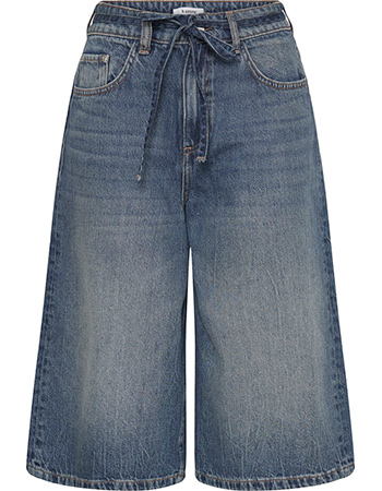 Bermuda Jeans Bykalluna Mid Blue Denim
