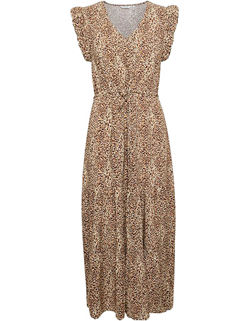 Jurk Bymmjoella Frill Iced Coffee Mix