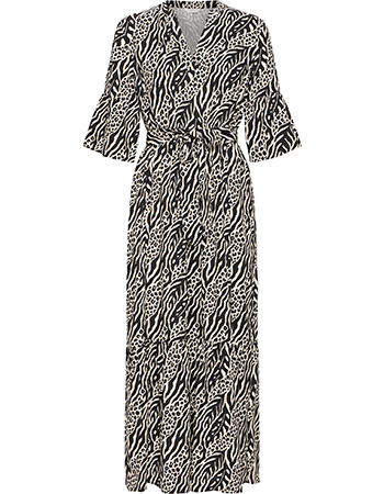 Lange Jurk Bymmjoella Nature Vibes Meteorite