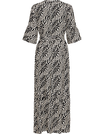 Lange Jurk Bymmjoella Nature Vibes Meteorite detail