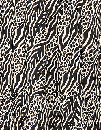 Lange Jurk Bymmjoella Nature Vibes Meteorite detail