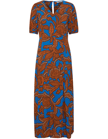 Jurk Byjosa Slit Nebulas Blue Mix