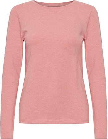 Longsleeve  Bypamila Rose Tan Melange