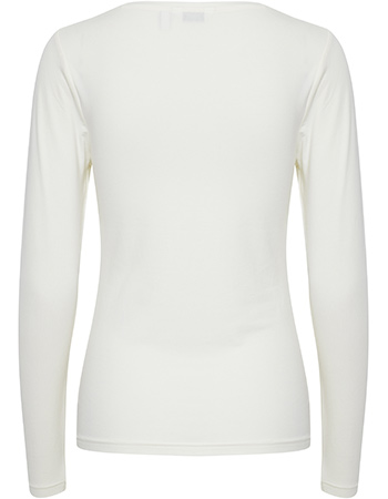 Longsleeve Bypamila Bio Off White detail