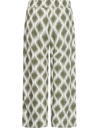 Pantalon Bymmjoella Crop Ogee Ikat Kalamata detail