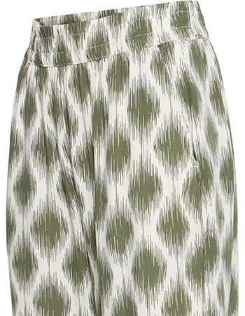 Pantalon Bymmjoella Crop Ogee Ikat Kalamata detail