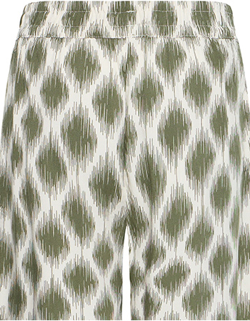 Pantalon Bymmjoella Crop Ogee Ikat Kalamata detail