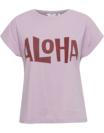T&#8209;shirt Bysafa Aloha Fair Orchid
