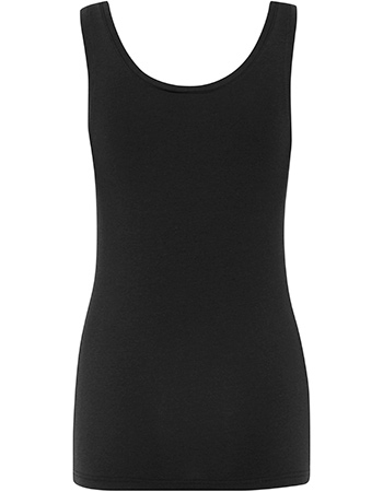 Tanktop Pamila Zwart detail