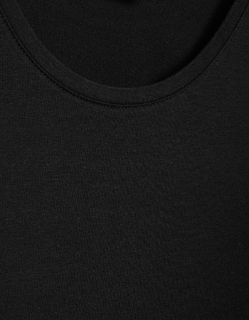 Tanktop Pamila Zwart detail