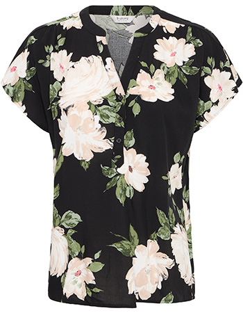 Top Bymmjoella V Black Roses