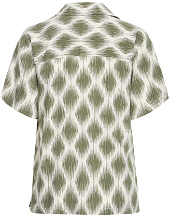 Blouse Bymmjoellt Ogee Ikat Kalamata detail