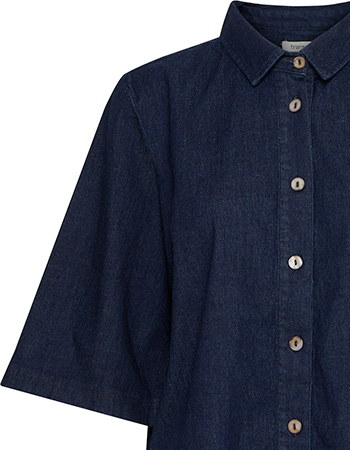 Blouse Short Chigago  Denim detail