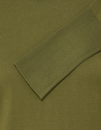 Trui Bymmorla Long Cuff Advocado detail