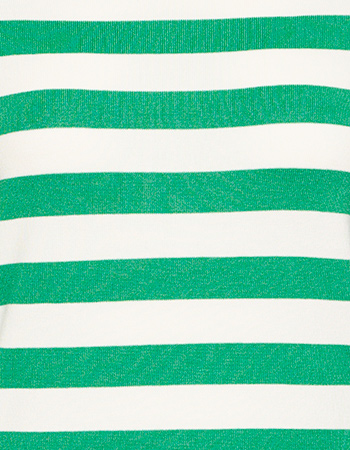 Trui Summer Morla Stripe Green White detail