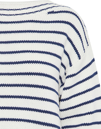 Trui Bynagla Striped Marshmallow Mix detail