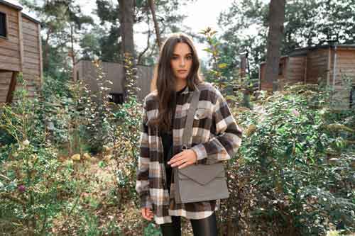 Tas Vegan Charlie Dark Grey Denise Roobol