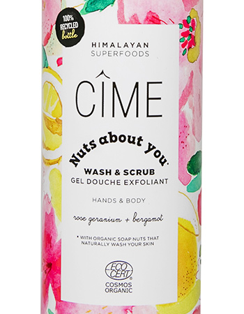 Nuts About You Wash & Scrub detail