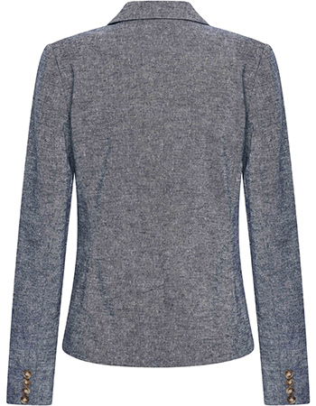 Blazer Short Sara Navy detail