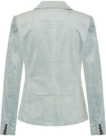 Blazer Sara Rib Short Sage detail