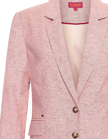 Blazer Short Sara Rosewater detail