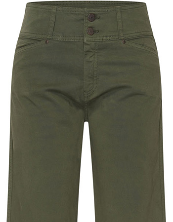 Jeans Organic Lotus Wide Leg Green detail